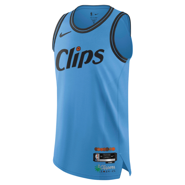 Camiseta Regata Basquete NBA Los Angeles Clippers City Edition 2025 Nike - Imagem 1