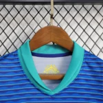 Kit Conjunto Infantil Crianças Camisa e Calção Seleção Brasil Away Infantil 24/2025 Nike - Imagem 2