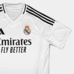 Camisa Real Madrid Home Versão Torcedor 24/2025 Adidas Branca - Imagem 3