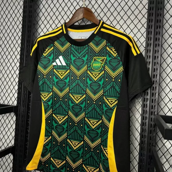 lgskgsklglk Camisa Seleção Jamaica Away Versão Torcedor 2024 Adidas - Imagem 2