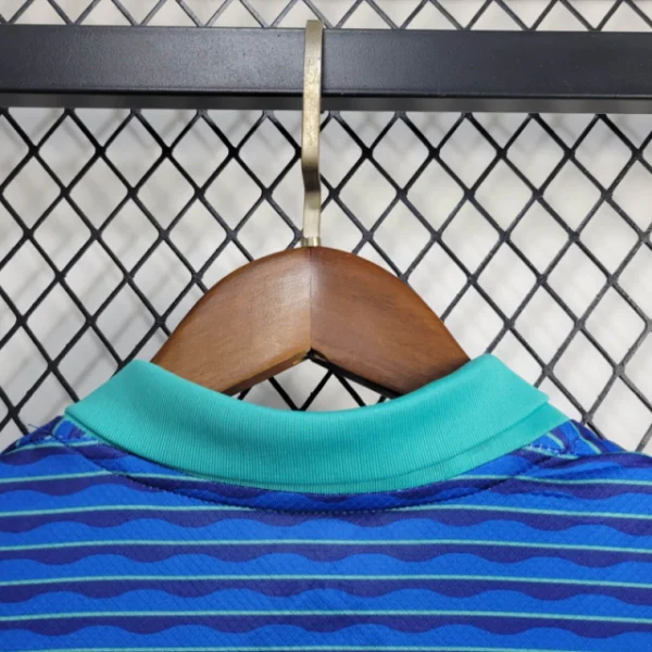 lodkçlbpd Kit Conjunto Infantil Crianças Camisa e Calção Seleção Brasil Away Infantil 24/2025 Nike - Imagem 4