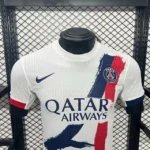 Camisa Paris Saint-Germain - PSG Away Versão Jogador 24/2025 Branca Nike - Imagem 2