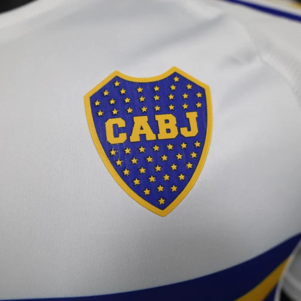 Camisa Boca Junior Away Versão Jogador 24/2025 Branca Adidas - Imagem 2