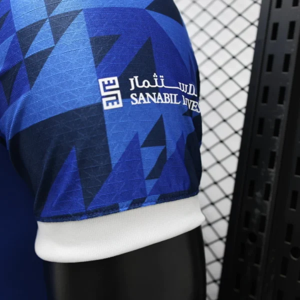 Camisa Al-Hilal Home 24/2025 Versão Jogador Azul Puma - Imagem 5