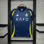 Camisa Al Nassr Away Versão Jogador Azul 24/2025 Adidas