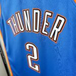 Camiseta Regata Basquete NBA OKC Oklahoma Thunder 2 Gilgeous-Alexander Icon Edition 2025 Azul Nike - Imagem 5