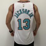Camiseta Regata Basquete NBA Swingman Memphis Grizzlies Jaren Jackson Jr. 13 Classic Edition Branca 2024/25 Nike - Imagem 13