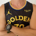 Camiseta Regata NBA Swingman Golden State Warriors Curry 30 Statement Edition 2025 Preta Jordan - Imagem 6