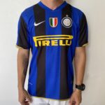 Camisa Retrô Inter de Milão Home 2008/2009 - Adriano 10 - Nike