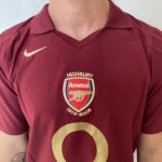 Camisa Rêtro Arsenal Home 2005/2006 - Thierry Henry 14 -  Total 90 - Nike - Vinho - Imagem 5