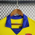 Camisa Rêtro Arsenal Away 2003/2004 Nike Amarela - Imagem 4
