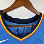 Camiseta Regata Basquete NBA OKC Oklahoma Thunder 2 Gilgeous-Alexander Icon Edition 2025 Azul Nike - Imagem 4