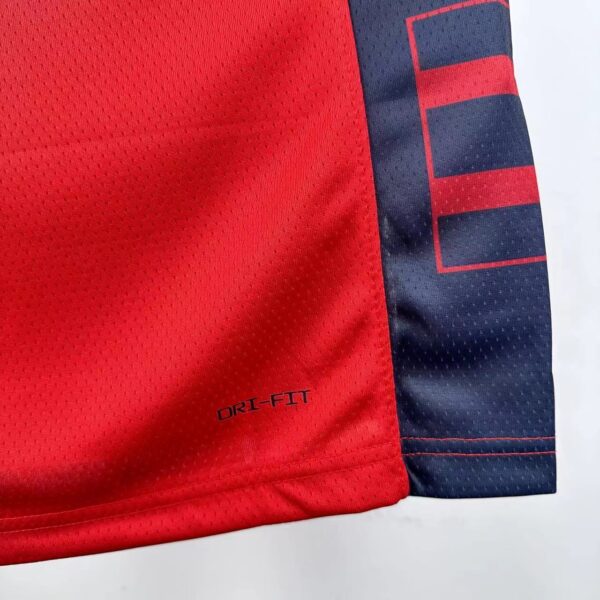 546baa76 Camiseta Regata Basquete NBA Los Angeles Clippers Statement Edition 2025 Vermelha Jordan - Imagem 6