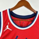 Camiseta Regata Basquete NBA Los Angeles Clippers Statement Edition 2025 Vermelha Jordan - Imagem 3