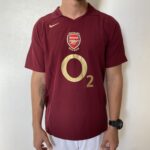 Camisa Rêtro Arsenal Home 2005/2006 - Thierry Henry 14 -  Total 90 - Nike - Vinho