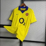 Camisa Rêtro Arsenal Away 2003/2004 Nike Amarela - Imagem 2