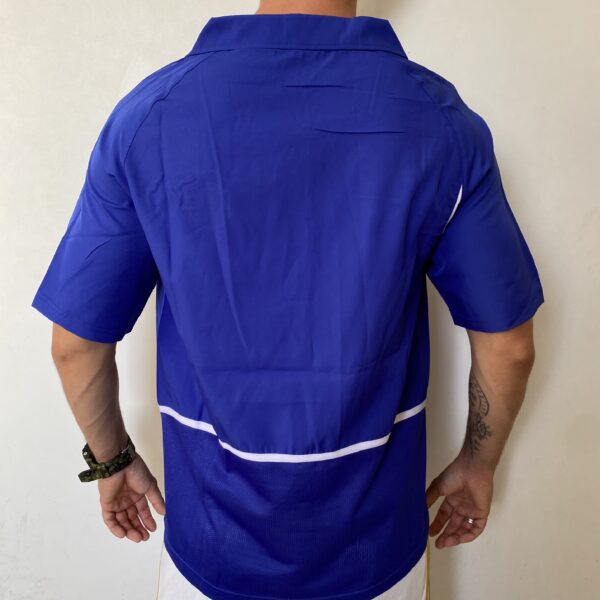 Camisa Retrô Clássica Seleção Brasileira Brasil – Nike – Azul – 2002 - Imagem 5