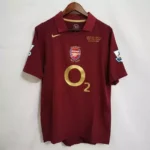 Camisa Rêtro Arsenal Home 2005/2006 - Thierry Henry 14 -  Total 90 - Nike - Vinho - Imagem 20