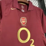 Camisa Rêtro Arsenal Home 2005/2006 - Thierry Henry 14 -  Total 90 - Nike - Vinho - Imagem 19