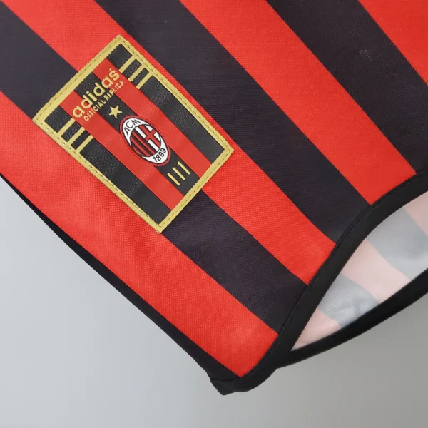 çslflafllça Camisa Retrô Milan Home 1999/2000 Adidas - Imagem 24