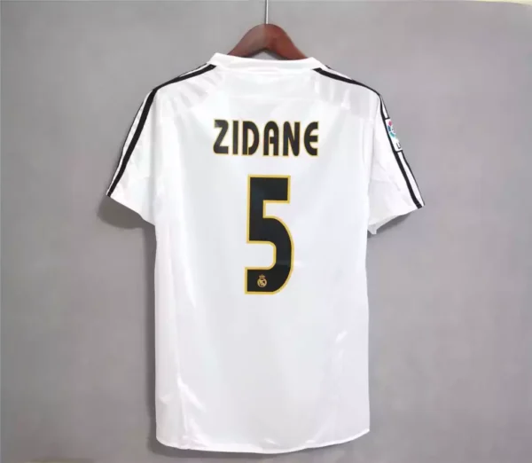 , d vsndnwnfuiwbfub Camisa Retrô Real Madrid Home 2004/2005 Adidas Branca - Imagem 10