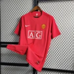 Camisa Rêtro Manchester United Home 2007/2008 Nike Vermelha - Imagem 3