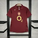 Camisa Rêtro Arsenal Home 2005/2006 - Thierry Henry 14 -  Total 90 - Nike - Vinho - Imagem 16