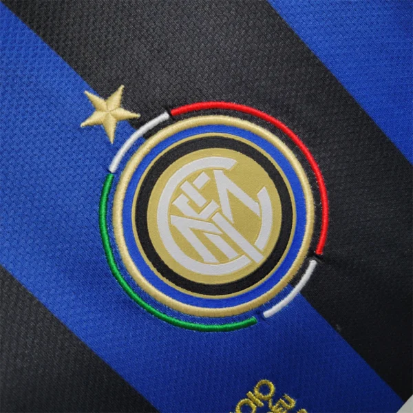 ejkwn jkfnwjkjnfkew Camisa Retrô Inter de Milão Home Versão Torcedor 09/2010 Nike - Imagem 6