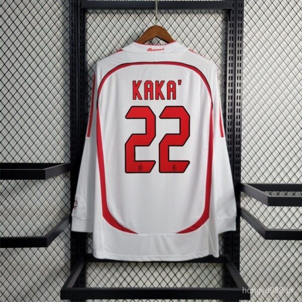 Camisa Retrô Milan Away Manga Longa 2006/2007 Adidas - Imagem 3