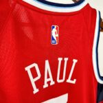 Camiseta Regata Basquete NBA Los Angeles Clippers Statement Edition 2025 Vermelha Jordan - Imagem 9