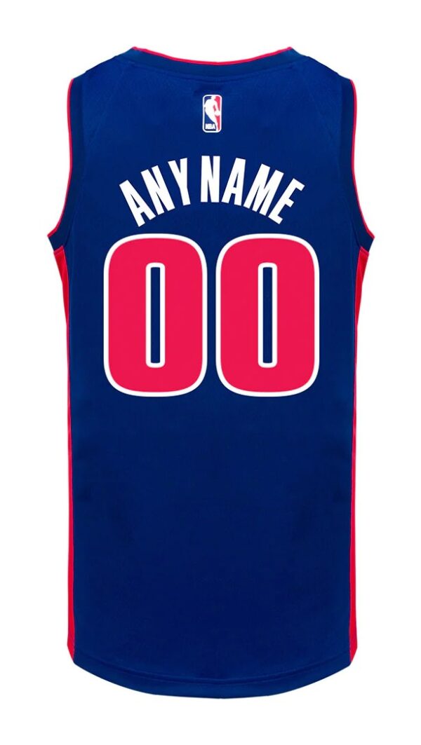 Camiseta Regata Basquete NBA Detroit Pistons Icon Edition 2025 Azul Nike - Imagem 2