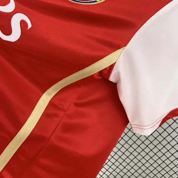 fw nkefjwbefjw Camisa Rêtro Arsenal Home 2007/2008 Nike Vermelha - Imagem 5