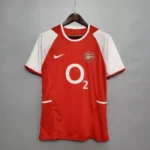 Camisa Rêtro Arsenal Home 2002/2003 Nike Vermelha