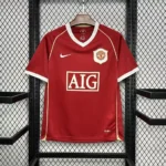 Camisa Rêtro Manchester United Home 2006/2007 Nike Vermelha