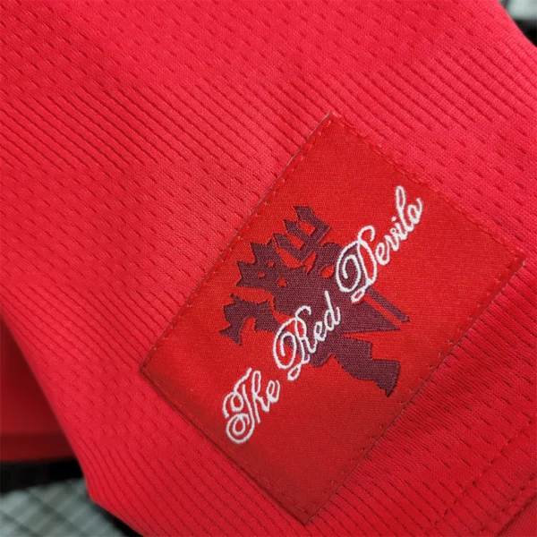 jqwckdjqjlvd j q Camisa Rêtro Manchester United Home 2007/2008 Nike Vermelha - Imagem 8