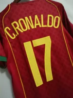 Camisa Rêtro Clássica Seleção Portugal Home Versão Torcedor 2004 Nike Total 90 - Imagem 9