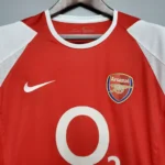 Camisa Rêtro Arsenal Home 2002/2003 Nike Vermelha - Imagem 3