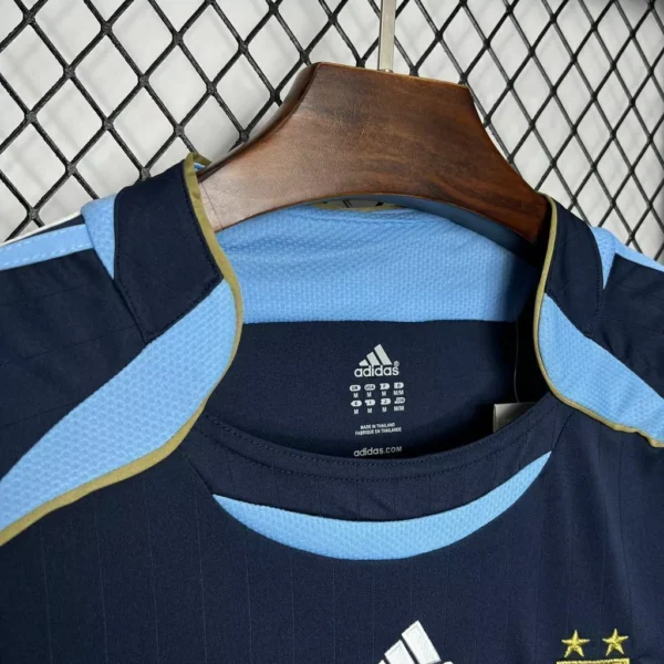 Camisa Retrô Clássica Seleção Argentina Away Versão Torcedor 2006 Adidas - Imagem 5