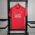 Camisa Rêtro Manchester United Home 2007/2008 Nike Vermelha