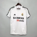 Camisa Retrô Real Madrid Home 2004/2005 Adidas Branca