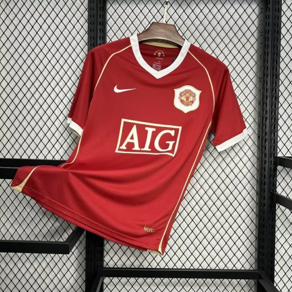 Camisa Rêtro Manchester United Home 2006/2007 Nike Vermelha - Imagem 3