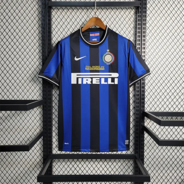 nn wejkn jjnw Camisa Retrô Inter de Milão Home Versão Torcedor 09/2010 Nike - Imagem 1