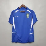 Camisa Retrô Clássica Seleção Brasileira Brasil – Nike – Azul – 2002