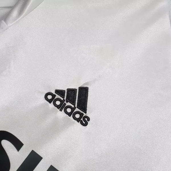 rngervqbwdbawdj Camisa Retrô Real Madrid Home 2004/2005 Adidas Branca - Imagem 6