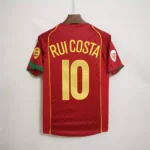 Camisa Rêtro Clássica Seleção Portugal Home Versão Torcedor 2004 Nike Total 90 - Imagem 12