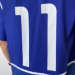 Camisa Retrô Clássica Seleção Brasileira Brasil – Nike Masculina – Versão Torcedor Azul – 2002 - Ronaldinho 11 - Imagem 16