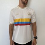 Camisa Seleção Colômbia Third Especial 100 Anos Versão Torcedor 2024/25 Branca Adidas - Imagem 2