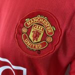Camisa Rêtro Manchester United Home Manga Longa 2007/2008 Nike Vermelha - Imagem 3