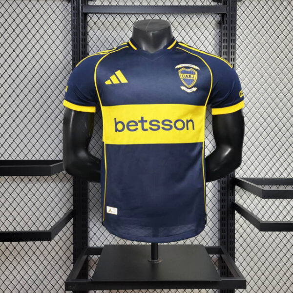 Camisa Boca Junior Home Versão Jogador 25/2026 Azul Adidas - Imagem 1