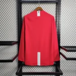 Camisa Rêtro Manchester United Home Manga Longa 2007/2008 Nike Vermelha - Imagem 8